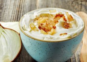 طريقة عمل تغمسية البصل الفرنسية