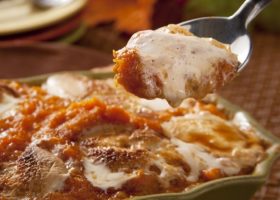 طريقة عمل بطاطس حلوة بالبشاميل