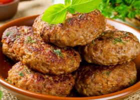 طريقة عمل كرات اللحم المشوية مع الشوفان