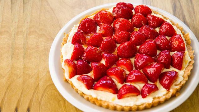 طريقة عمل تارت البسكويت