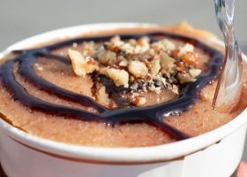 طريقة عمل حلاوة السميد بالحليب