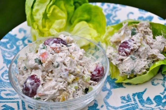 طريقة عمل سلطة الدجاج بالمايونيز