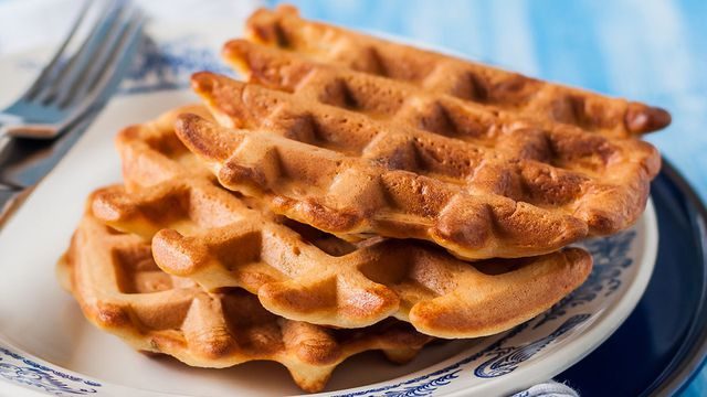 طريقة عمل وافل صحي