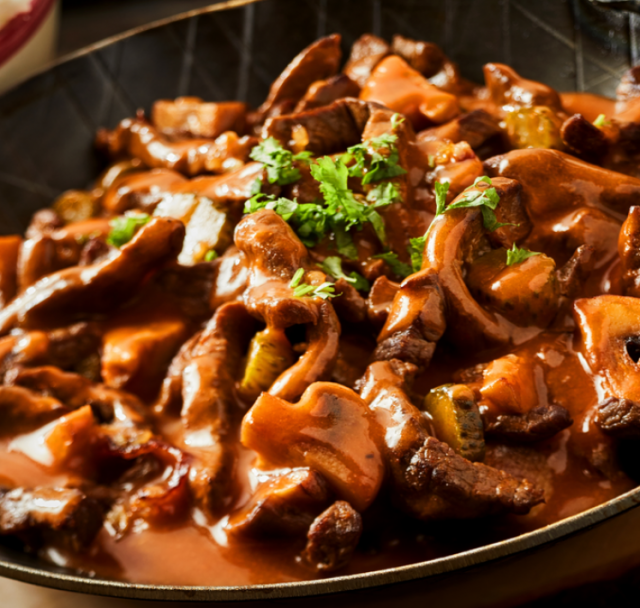 طريقة عمل ايدام اللحم بالفطر