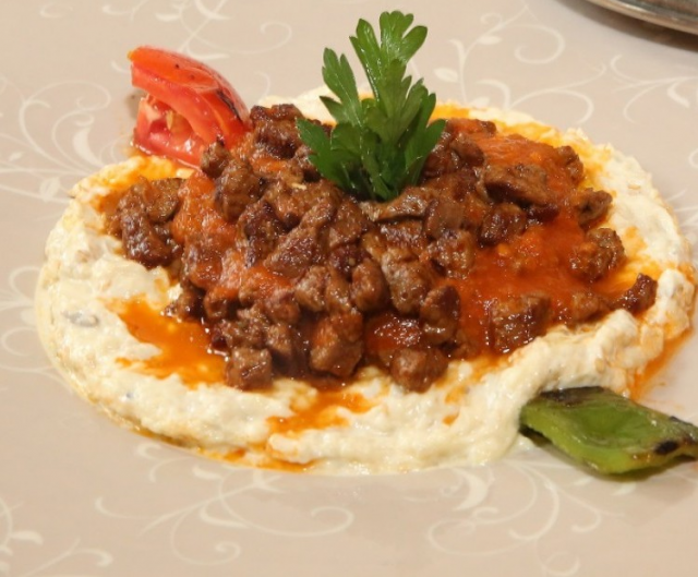 طريقة عمل متبل باذنجان باللحم