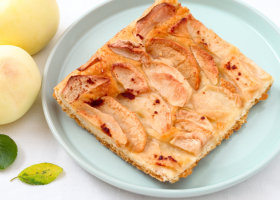 طريقة عمل حلى التفاح بالفرن