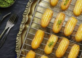 طريقة عمل بلح الشام بالسميد بدون بيض