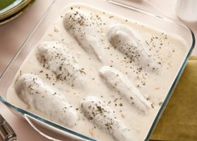 طريقة عمل محشي كوسا باللبن