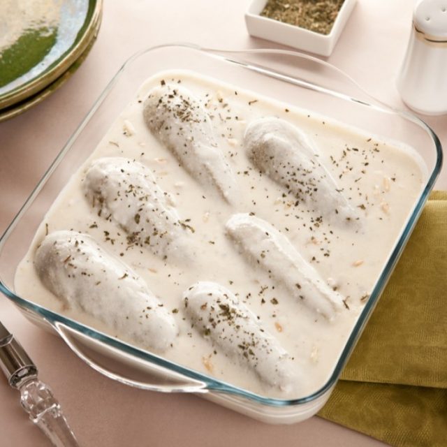 طريقة عمل محشي كوسا باللبن