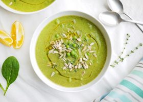 طريقة عمل شوربة البازيلا بالكريمة