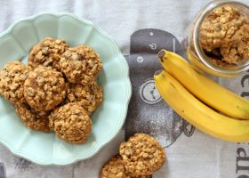 طريقة عمل كوكيز الموز بالشوفان