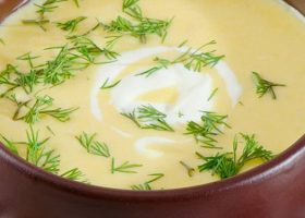 طريقة عمل شوربة البازيلا والبطاطس