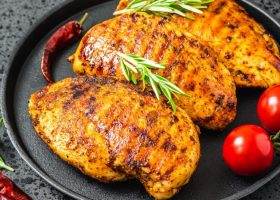 طريقة عمل دجاج مشوي بصلصة الخردل والعسل للرجيم