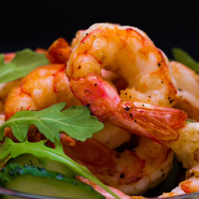 طريقة عمل سلطة التاي الحارة بالروبيان