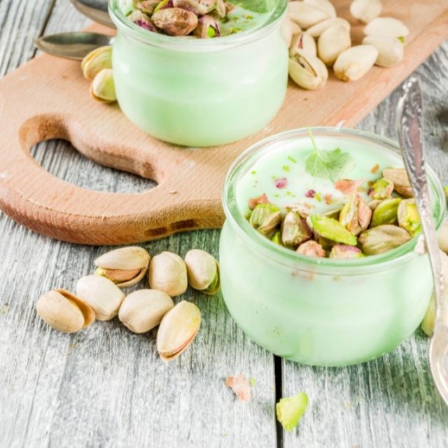 طريقة عمل مهلبية الفستق الحلبي