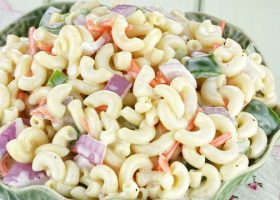 طريقة عمل سلطة المكرونة الباردة