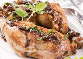 طريقة عمل دجاج مشوي بالأوريغانو