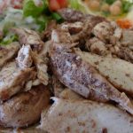 طريقة عمل شاورما الدجاج بدون زيت للرجيم