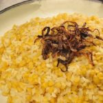 طريقة عمل أرز بالعدس الأصفر للنباتيين