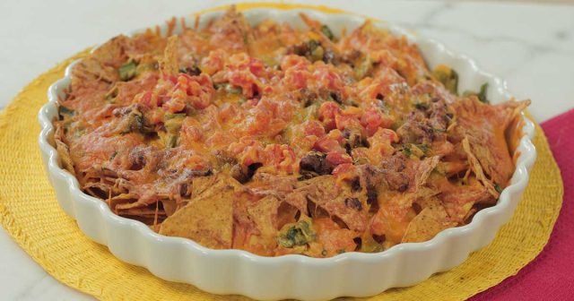 طريقة عمل ناتشوز باللحم المفروم حار