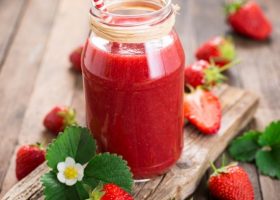 طريقة عمل عصير سلاش الفراولة