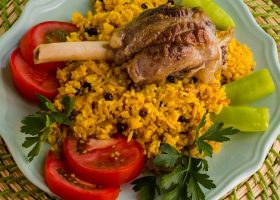 طريقة عمل كبسة ريش اللحم