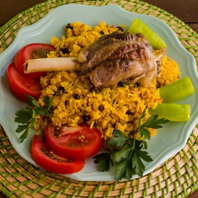 طريقة عمل كبسة ريش اللحم