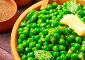 طريقة عمل بازيلا بالزبدة والنعناع