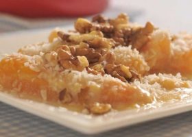 طريقة عمل بودينج البطاطا الحلوة