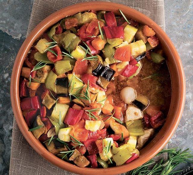 طريقة عمل طاجن الخضار للرجيم