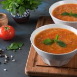 طريقة عمل شوربة البرغل بالطماطم