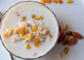 طريقة عمل حلى القمح بالحليب