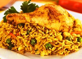 طريقة عمل أرز شرقي بالدجاج