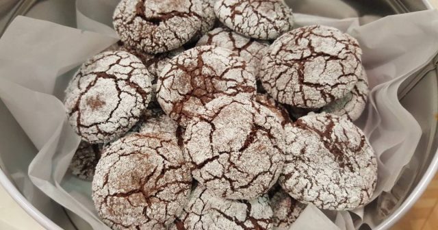 طريقة عمل كرنكلز كوكيز بالشوكولاتة