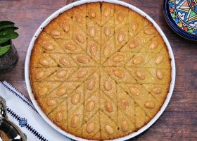 طريقة عمل البسبوسة بالزبادي