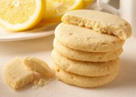 طريقة عمل كوكيز الزبدة بالليمون