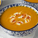 طريقة عمل شوربة البطاطس بالجزر والحليب