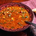 طريقة عمل شوربة الحريرة المغربية بالدجاج