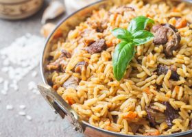 طريقة عمل أرز بسمتي باللحم للرجيم