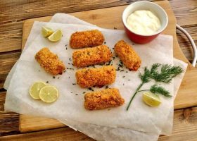 طريقة عمل أصابع السمك المقرمشة