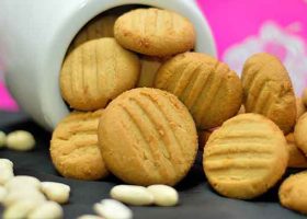 طريقة عمل كوكيز الفول السوداني بثلاث مكونات