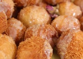 طريقة عمل اللقيمات المحشية