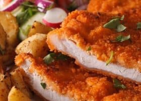 طريقة عمل سكالوب بانيه بجبن البارميزان