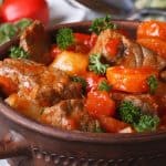 طريقة عمل صاجية اللحم بالطماطم