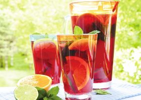 طريقة عمل عصير الكركديه مع الليمون والنعناع