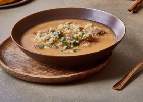 طريقة عمل شوربة الحب واللحم