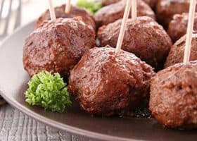 طريقة عمل كرات اللحم المحمرة للرجيم