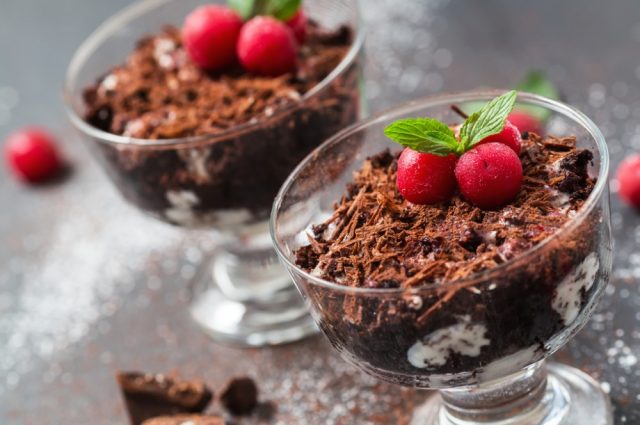 طريقة عمل حلى القهوة بالشوكولاتة