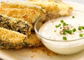 طريقة عمل أصابع الكوسا المقرمشة