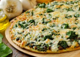 طريقة عمل بيتزا السبانخ